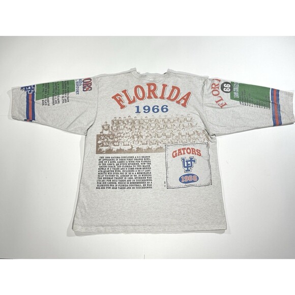 Vintage Long Gone Garan University Of Florida Gators UF 1966 Sweater Shirt Large - Picture 2 of 15